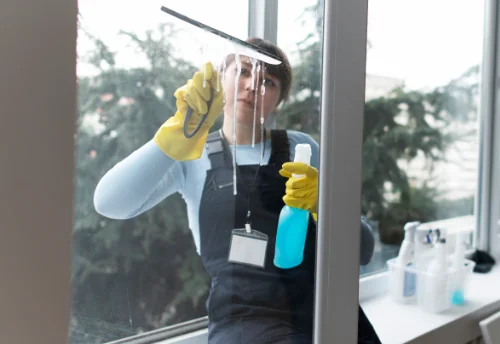 Nettoyage de vitres intérieures et extérieures à Galluis